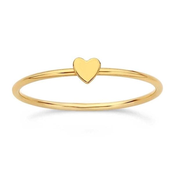 Gold Filled Single Heart Ring