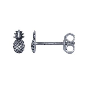 SS Petite Pineapple Post Earrings