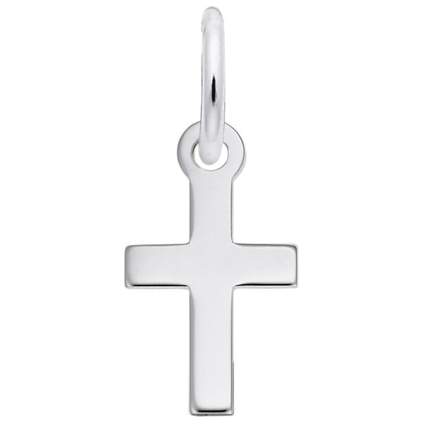 Sterling Silver Small Polished Cross