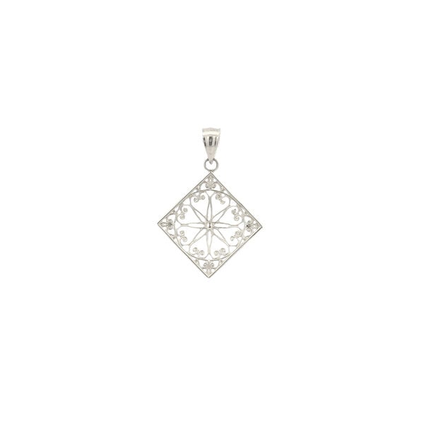 Sterling Silver Old Exchange Gate Pendant