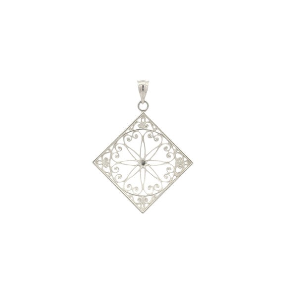 Sterling Silver Old Exchange Gate Pendant