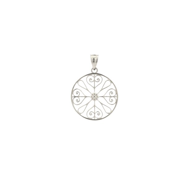 Sterling Silver Thomas Bennett House Gate Pendant