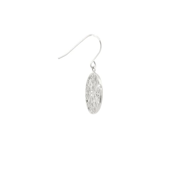 Sterling Silver Thomas Bennett House Gate Earrings