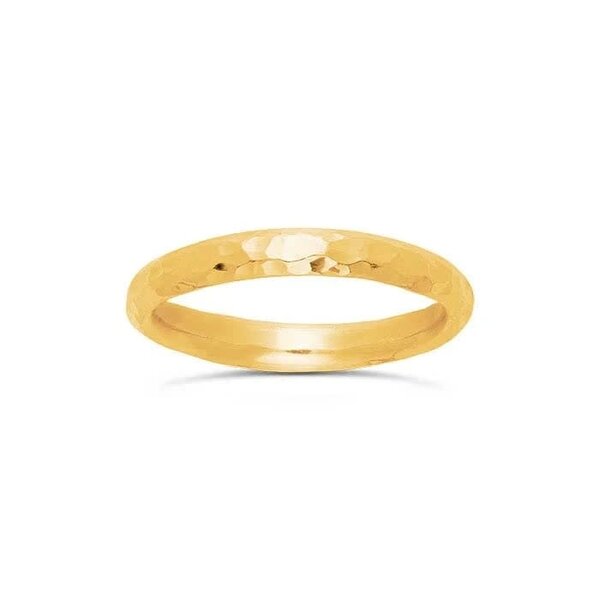 Gold Filled 3.2mm Faceted Band