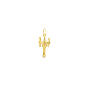 14K Yellow Gold GC Original Cannon Charm