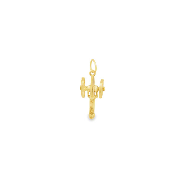 14K Yellow Gold GC Original Cannon Charm
