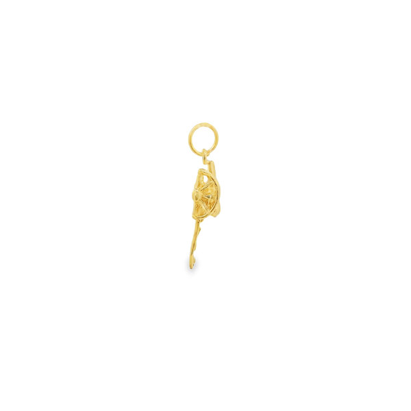 14K Yellow Gold GC Original Cannon Charm