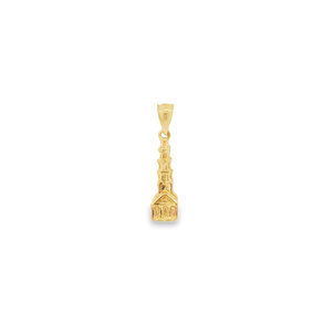 14K Yellow Gold GC Original Small Church Charm