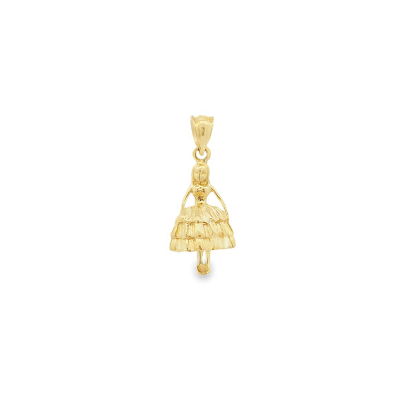 14K Yellow Gold Small Southern Belle Bell