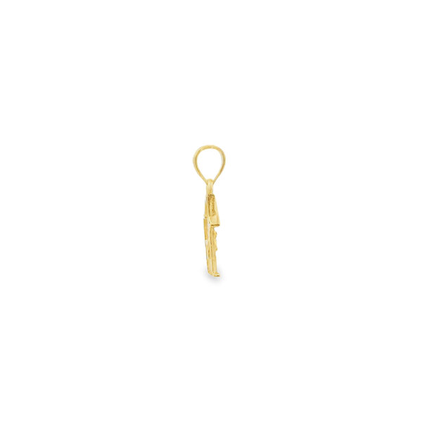 14K Yellow Gold Single House Charm