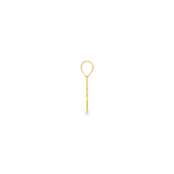 Gold Creations 14K Yellow Gold Flat Pineapple Charm