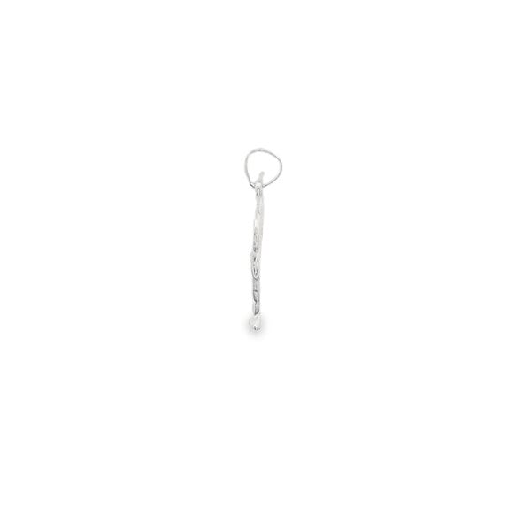 Sterling Silver Polished Palmetto & Moon Charm 21x14mm