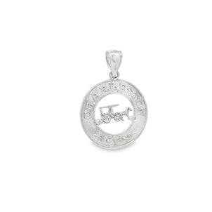 SS Charleston Horse & Carriage Disc Charm