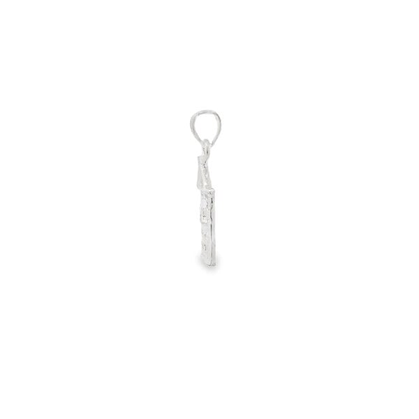 Sterling Silver Charleston Single House Charm 23x9mm