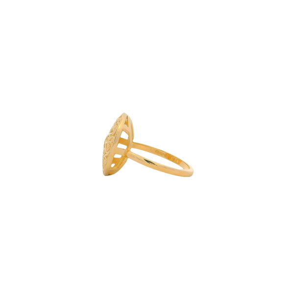 14K Yellow Gold Market Gate Ring