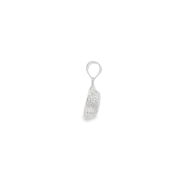 Sterling Silver Small Fanner Basket Charm