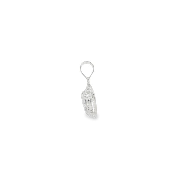 Sterling Silver Small Fanner Basket Charm
