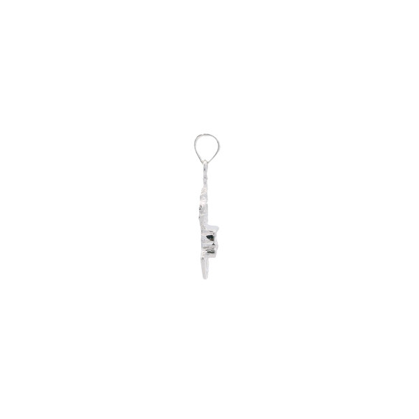 Sterling Silver Single House & Carriage with Charleston Banner Charm
