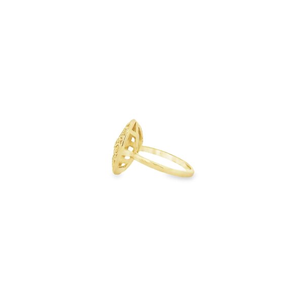 14K Yellow Gold Market Gate Ring