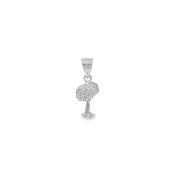Sterling Silver Gold Creations Original Palmetto Charm 21X8mm