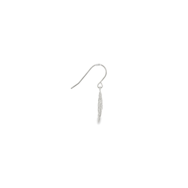 Sterling Silver Diamond Cut  Secret Garden Gate Earrings