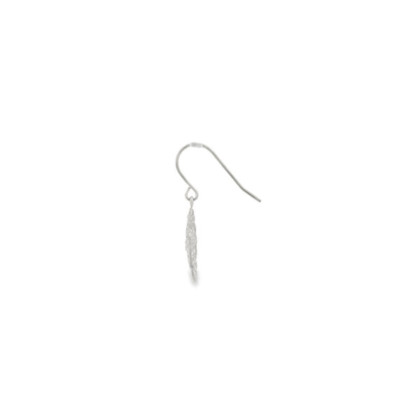 Sterling Silver Diamond Cut  Secret Garden Gate Earrings