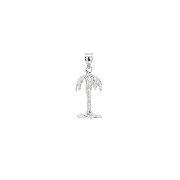 Sterling Silver Gold Creations Original 3D Palmetto Charm