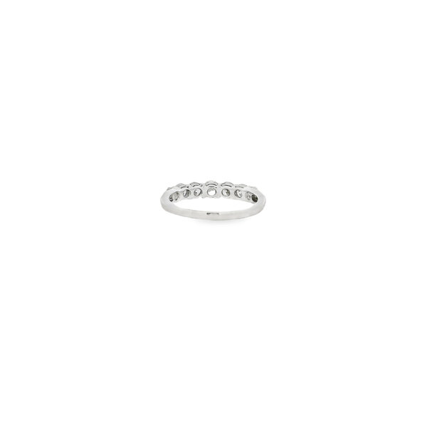 Platinum Estate 1ct Round Diamond Band Size 7