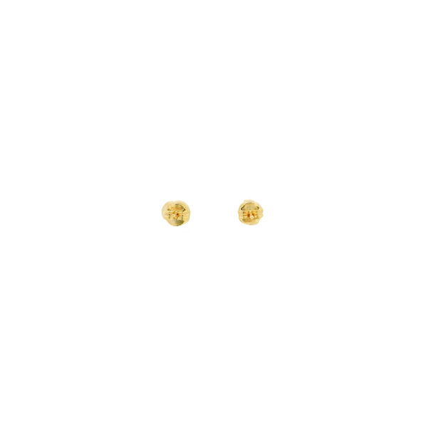 14K Yellow Gold 1.20ct Cushion Cut Peridot Studs