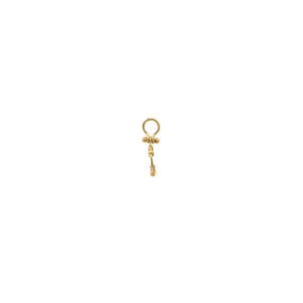 14K Yellow Gold & Authentic Sterling Silver Replica Atocha 7709-GS