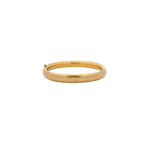 Gold Filled 1940's 8mm Winard Hinged Bangle 7.5"