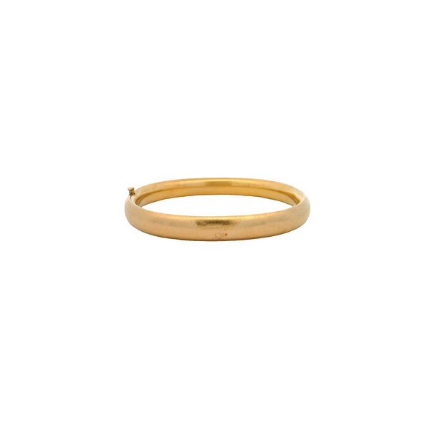 Gold Filled 1940's 8mm Winard Hinged Bangle 7.5"
