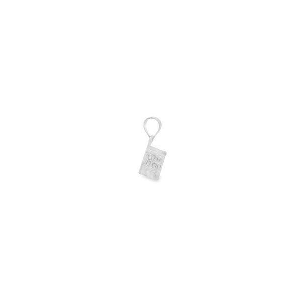 Sterling Silver 3D Rainbow Row Charm