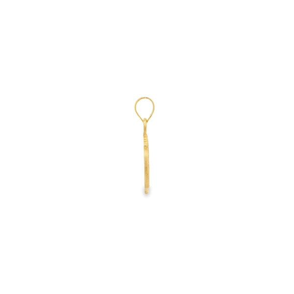 14K Yellow Gold Small South Carolina State Seal Charm