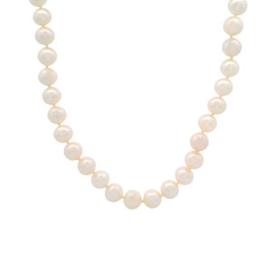 14KY 7.5-8mm Freshwater Pearl Necklace Strand 18"