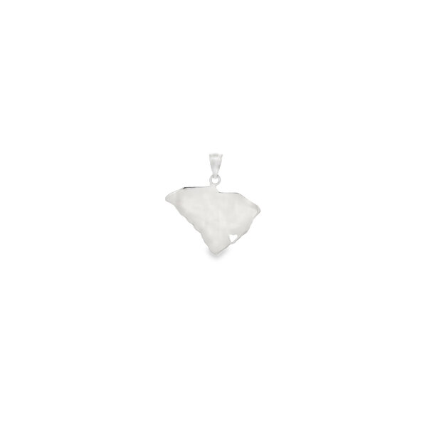 Sterling Silver South Carolina w/Heart