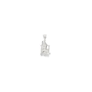 SS GC Original Single House w Carriage Charm Small 24x9mm