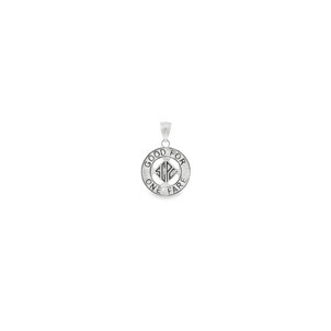SS GC Org Chas Trolley Token Pendant