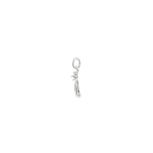 Sterling Silver 2D Pineapple Charm