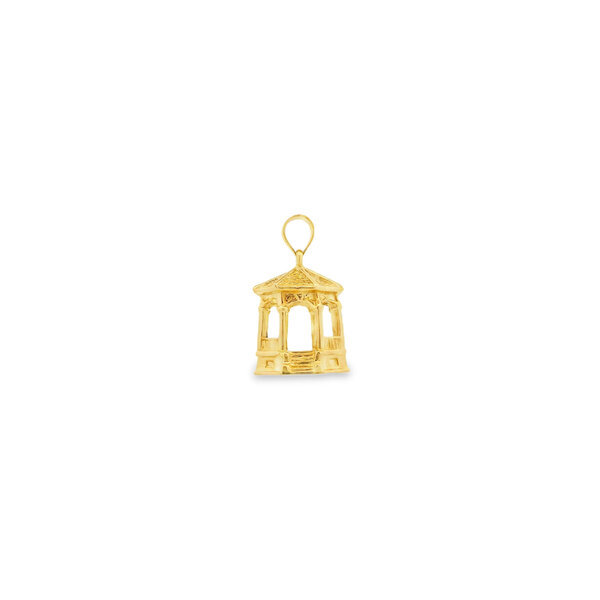 14K Yellow Gold Large Handmade Gazebo