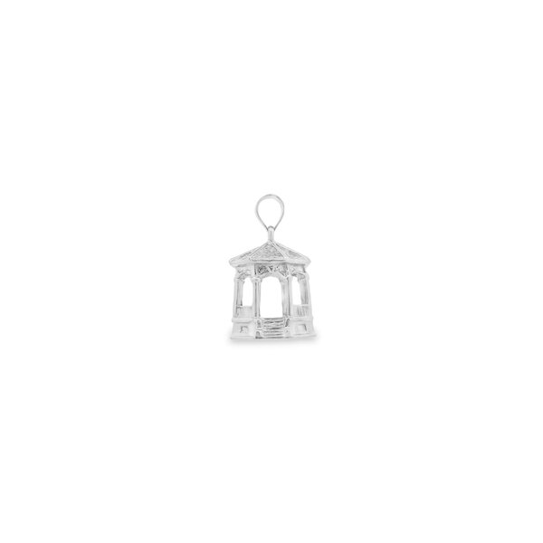 Sterling Silver 3D Gazebo Charm