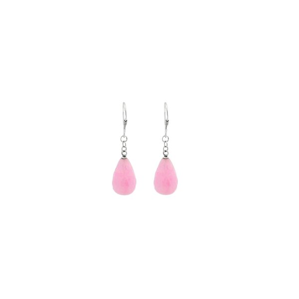 Sterling Silver Kunzite Earrings