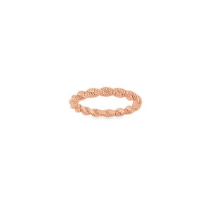 14KR Twisted Rope Band Sz 7