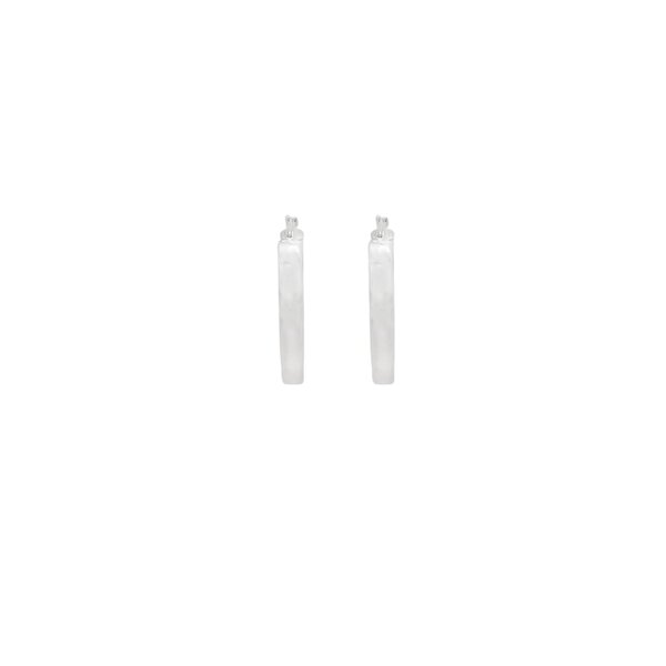 Sterling Silver 5x37mm Oval Lightweight Hoops
