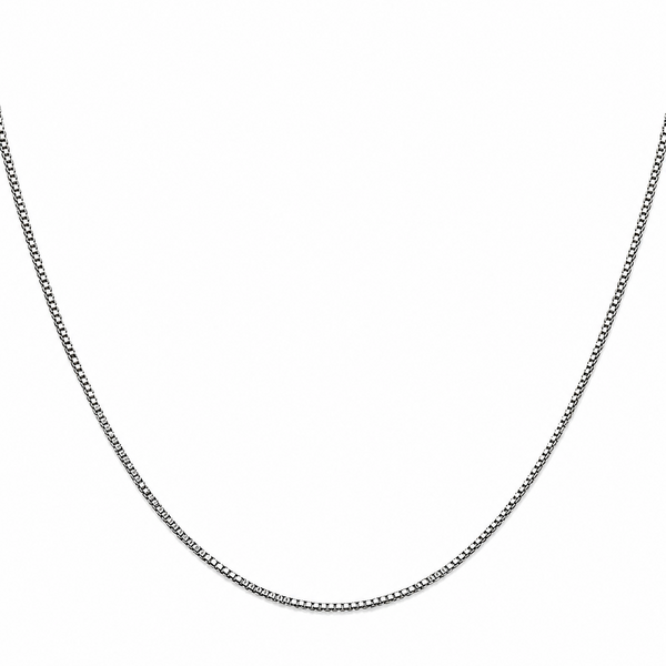 Sterling Silver .90mm Box Chain - 30in