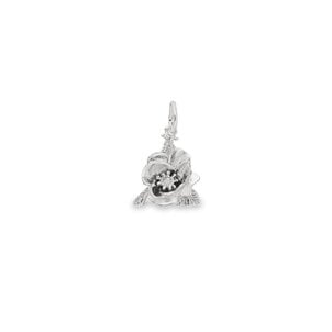 Sterling Silver Magnolia Charm