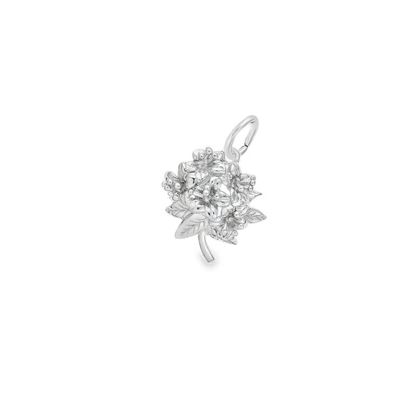 Sterling Silver Azalea Charm