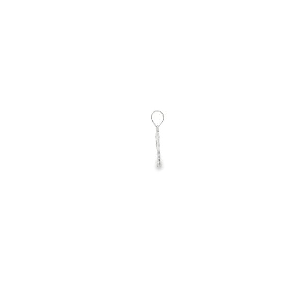 Sterling Silver Gold Creations Original Polished Palmetto & Moon Charm 22x14mm
