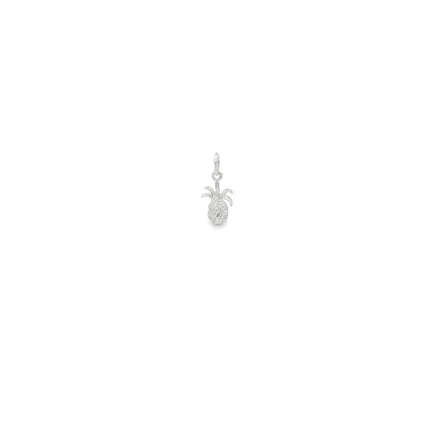 Sterling Silver 2D Pineapple Charm