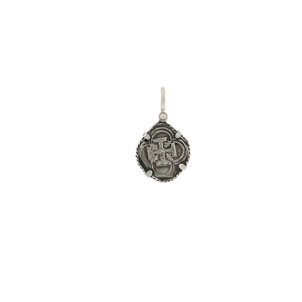 SS/S Replica Atocha Coin Rope Bezel Pendant 31x18mm